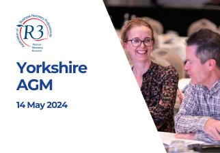 R3 Yorkshire AGM - Save the date