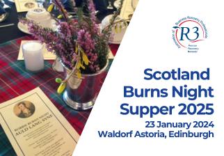Scotland Burns Night Supper 2025 